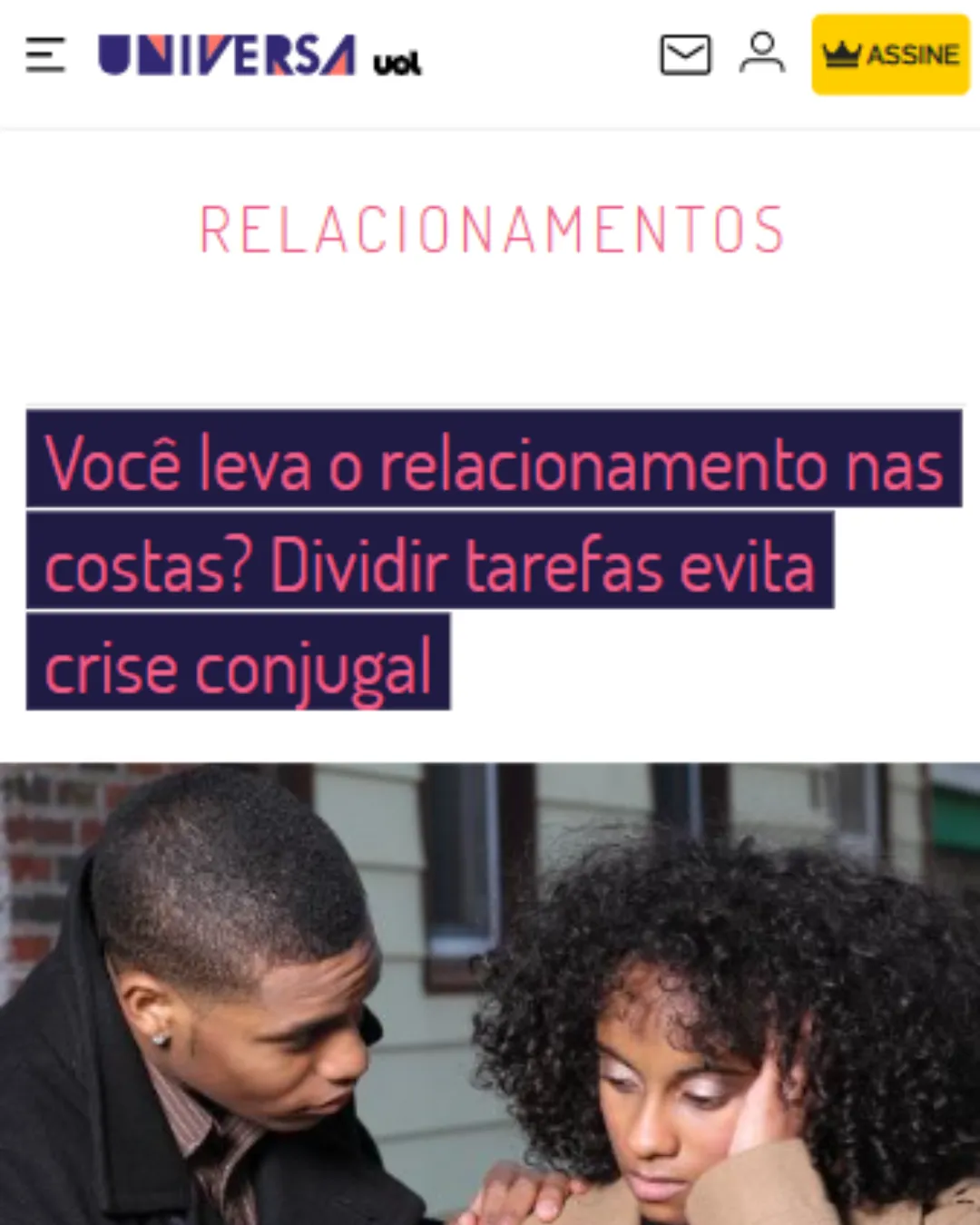 Você leva o relacionamento nas costas? Dividir tarefas evita crise conjugal