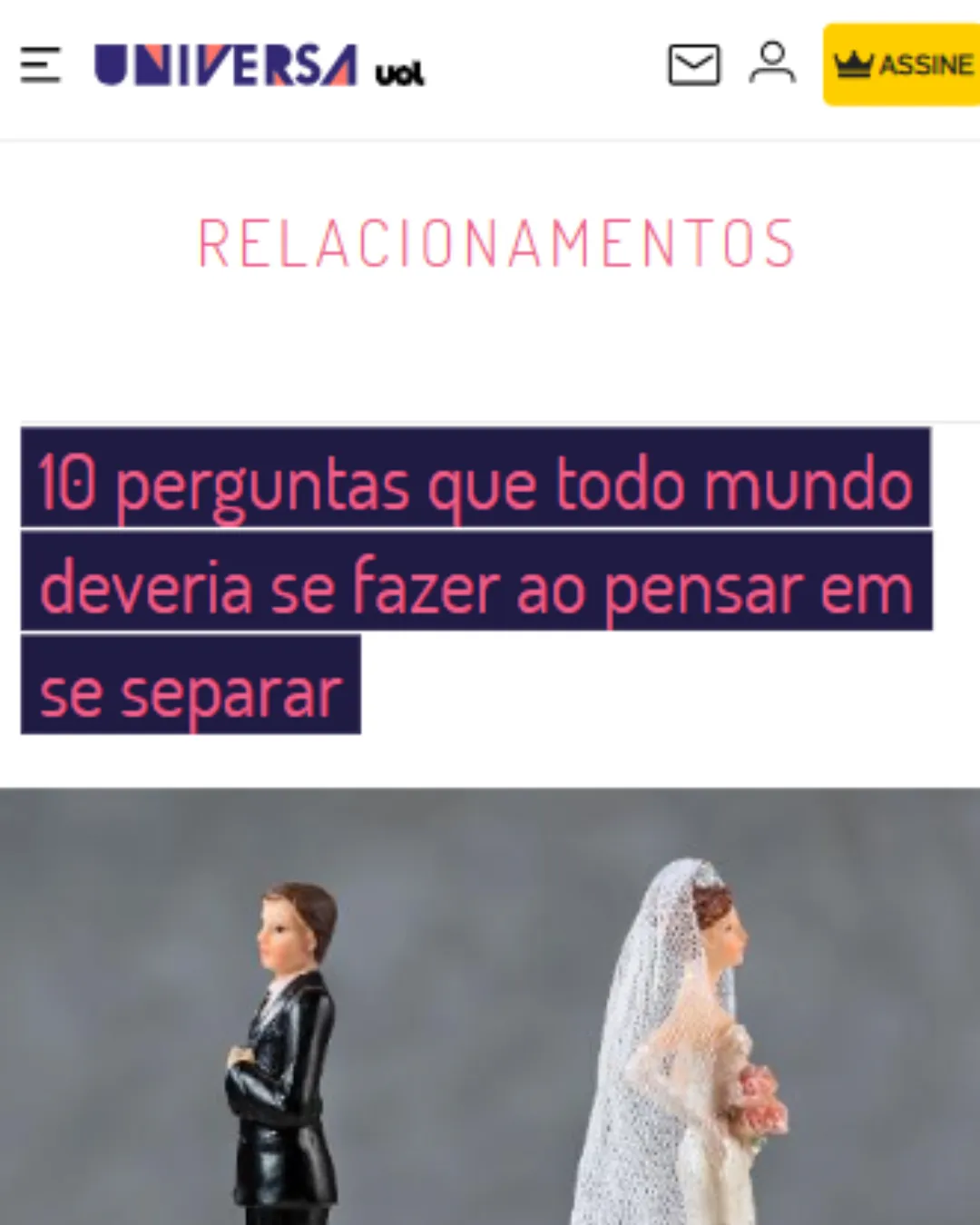 10 perguntas que todo mundo deveria se fazer ao pensar em se separar