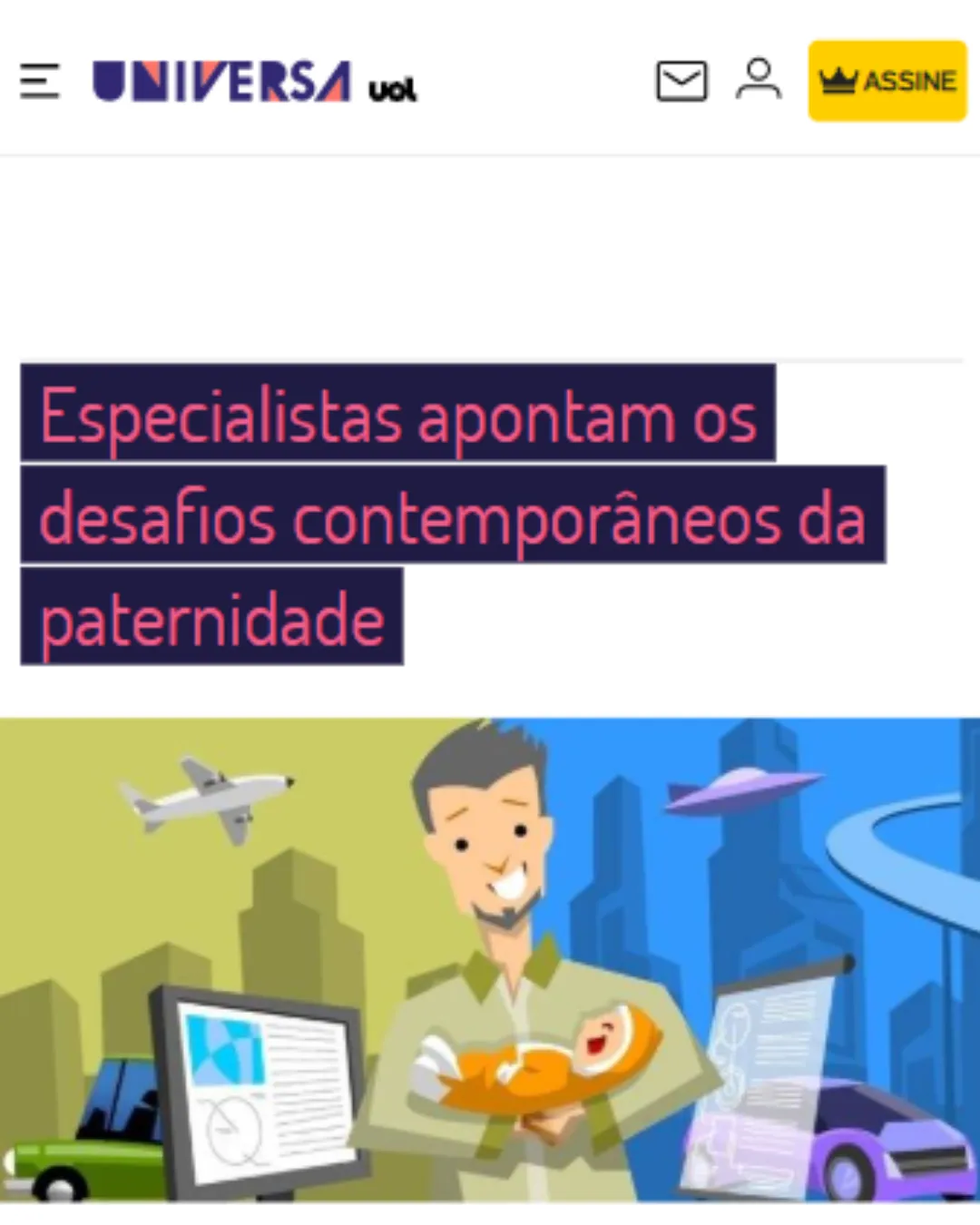 Especialistas apontam os desafios contemporâneos da paternidade